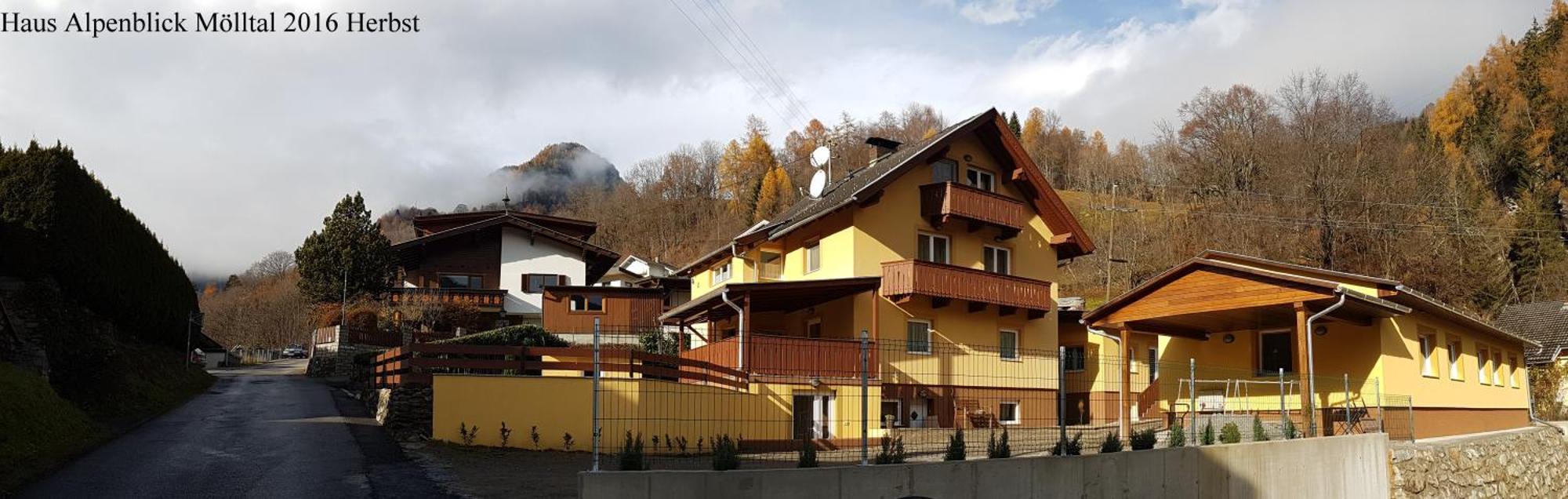 Haus Alpenblick Moelltal Hotel Флатах Екстериор снимка